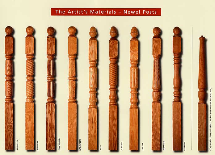 Designer Newel Posts