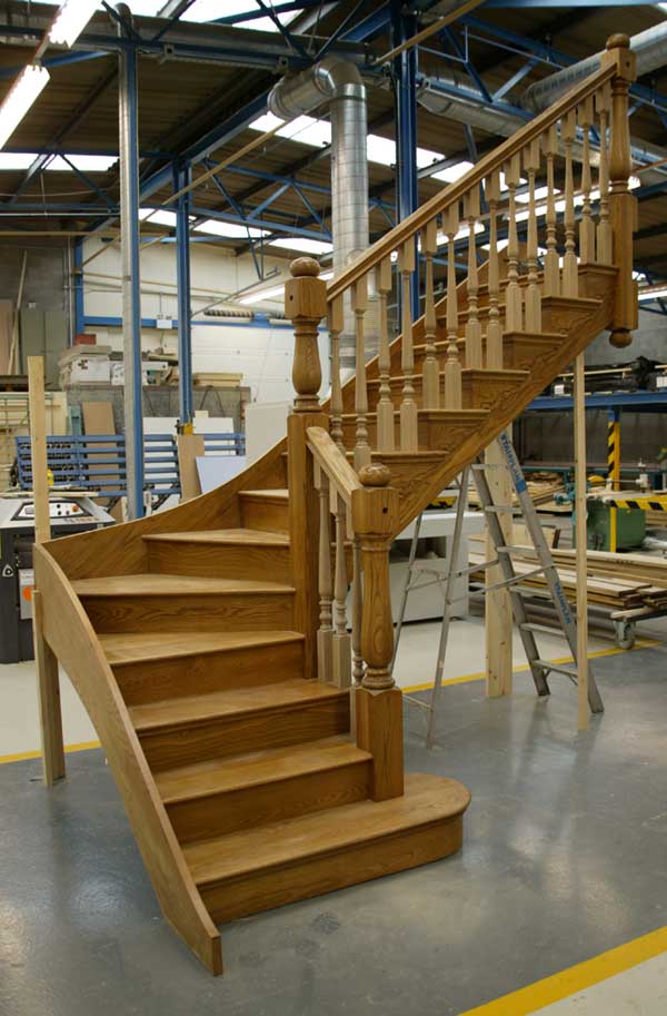 Prescott Staircase in our Workshop