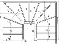 NS2W82N Double Winder staircase