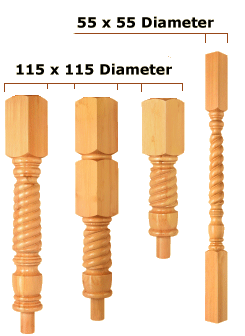 Warwick barley twist