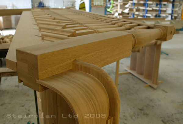 Oak Cut String staircases built to the ultimate standards